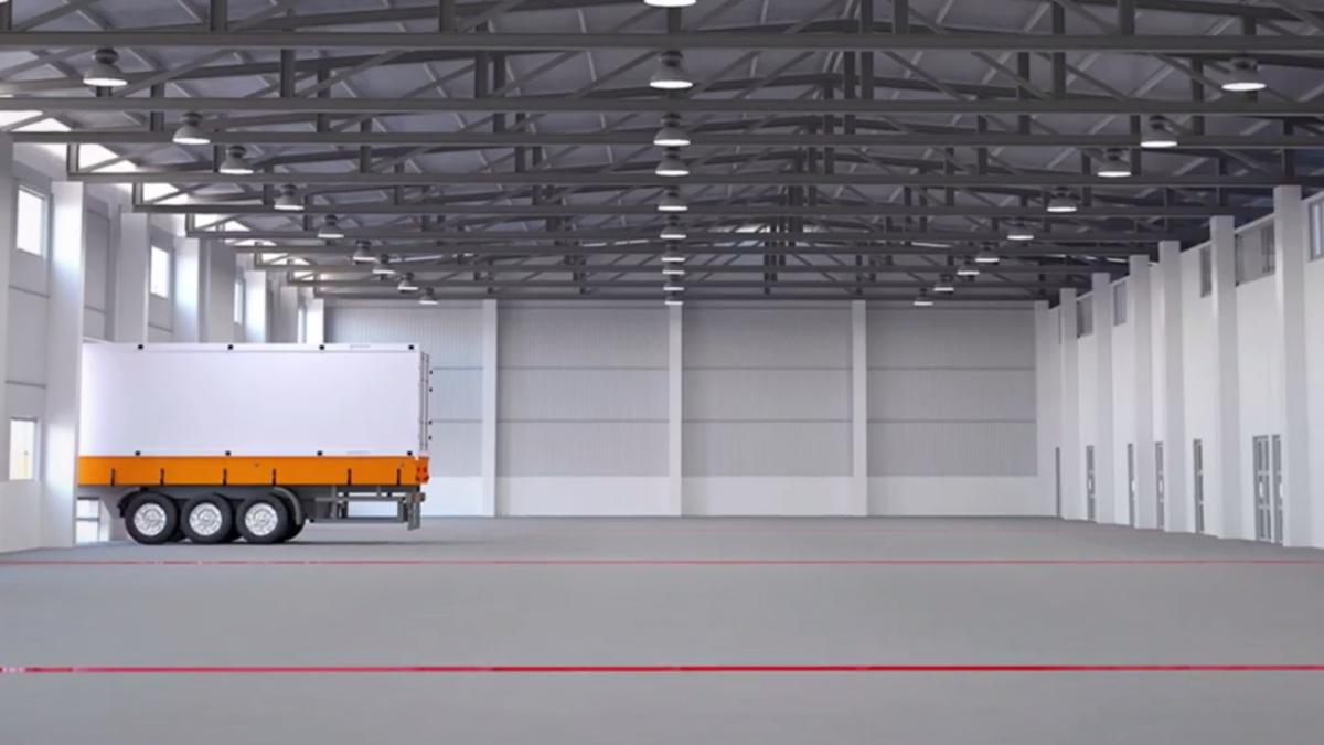 Industrial premises interior