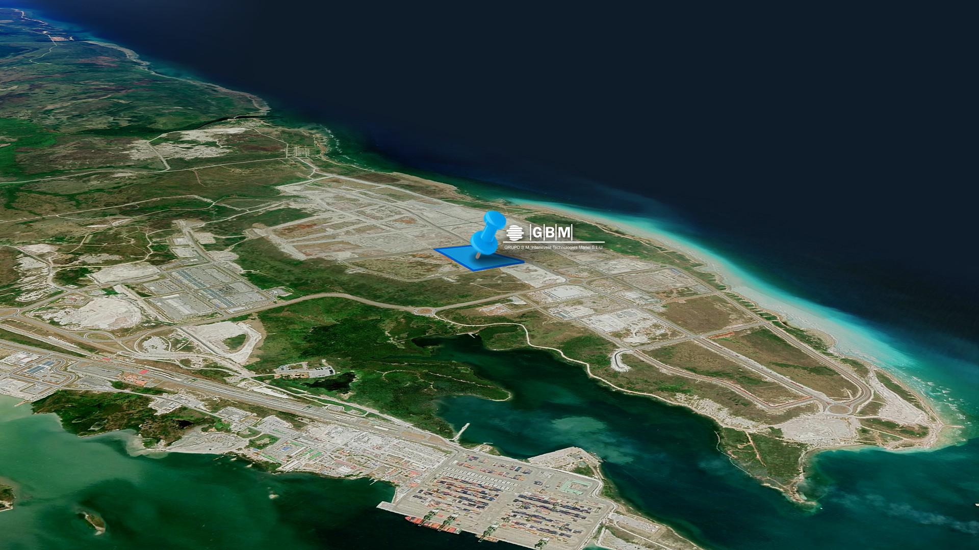 GBM is located very close to the containers terminal